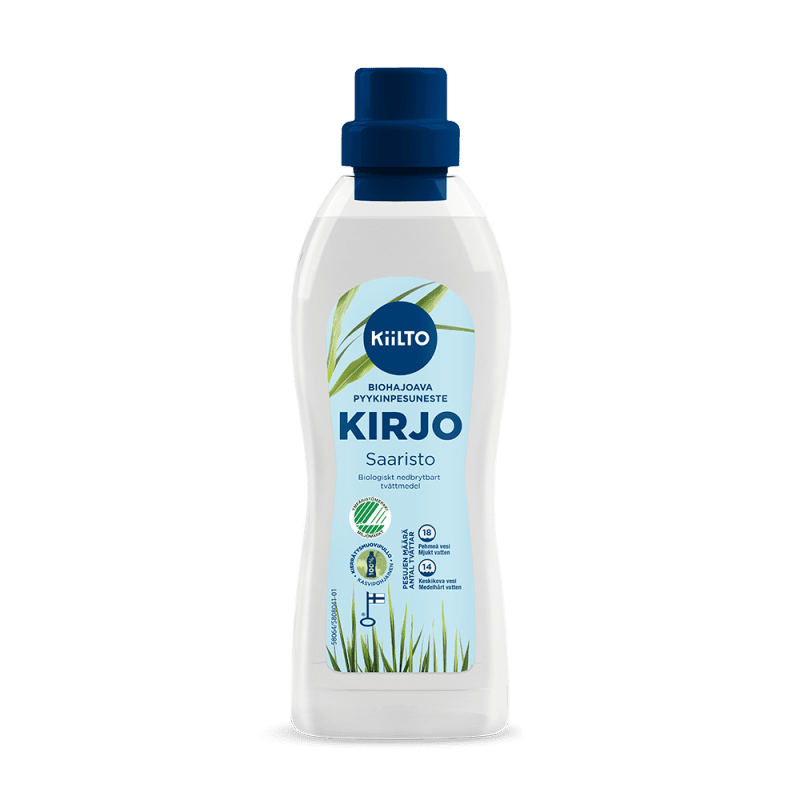 Kiilto Kirjo biohajoava pyykinpesuneste Saaristo